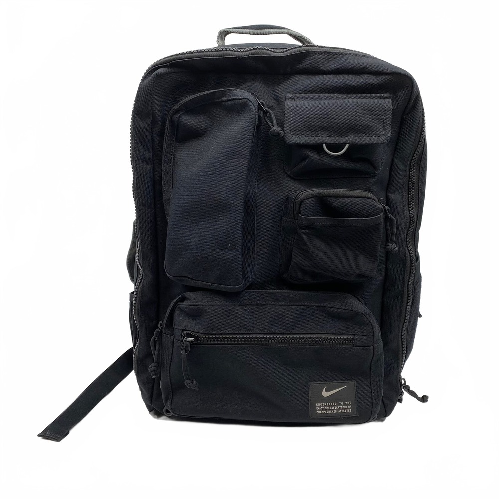 Nike Black Nylon Backpack | OS Regular Utility Elite Women’s